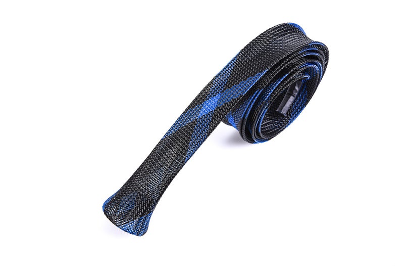 CAPACI Fishing Rod Sleeve Braided Mesh Rod Protector Fishing Rod Sock Cover Pole Glove Tools 10 Pcs (10pcs 10 Color) - Image 5